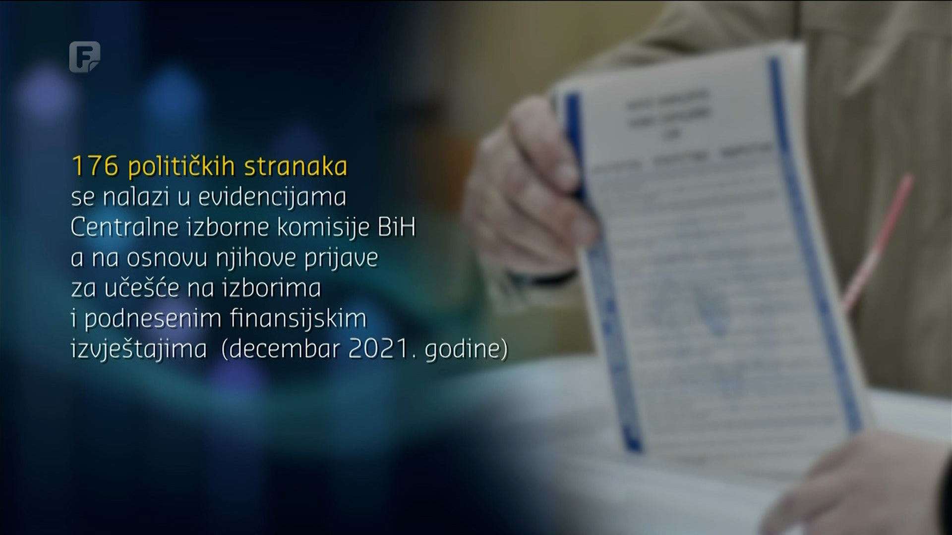 176 političkih stranaka je u evidenciji Centralne izborne komisije BiH